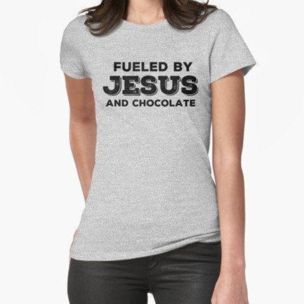 Fueled By Jesus and Chocolate T-Shirt